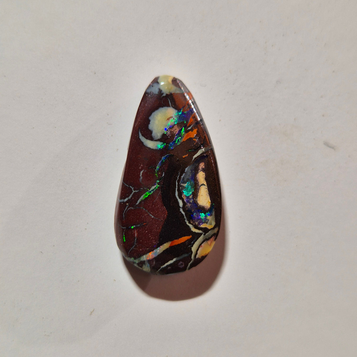 Boulder opal Matrix cabochon