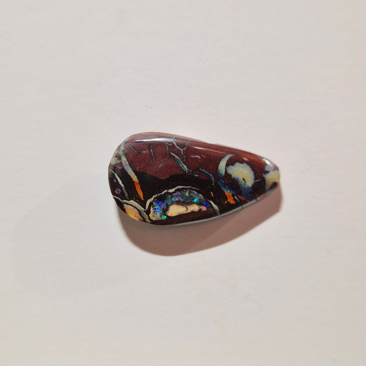 Boulder opal Matrix cabochon