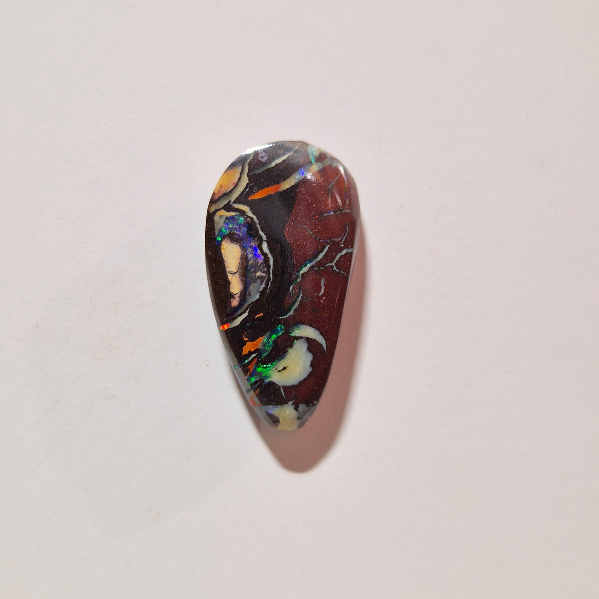 Boulder opal Matrix cabochon