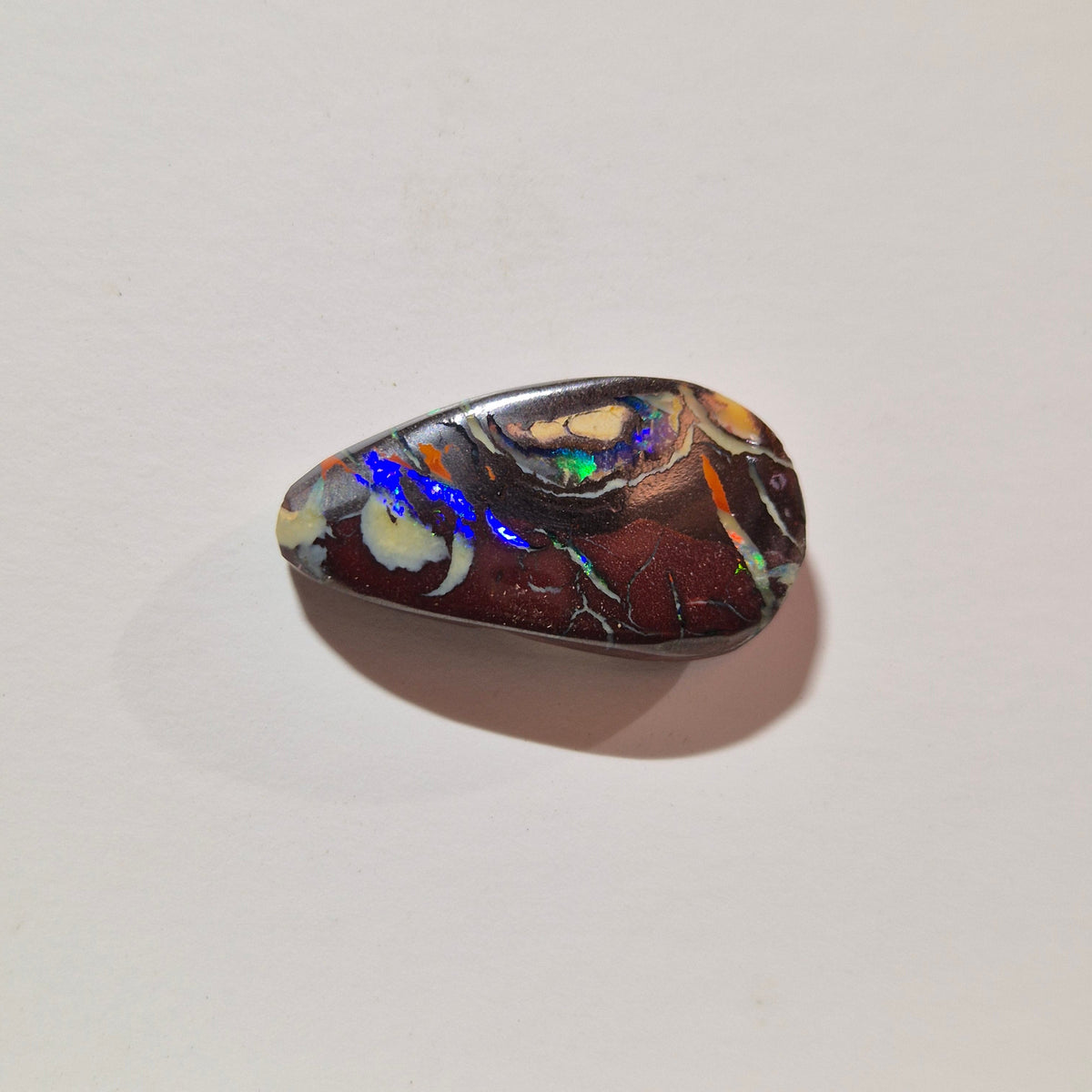 Boulder opal Matrix cabochon