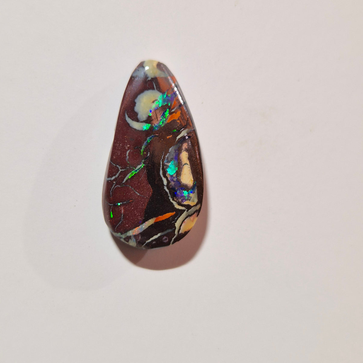 Boulder opal Matrix cabochon