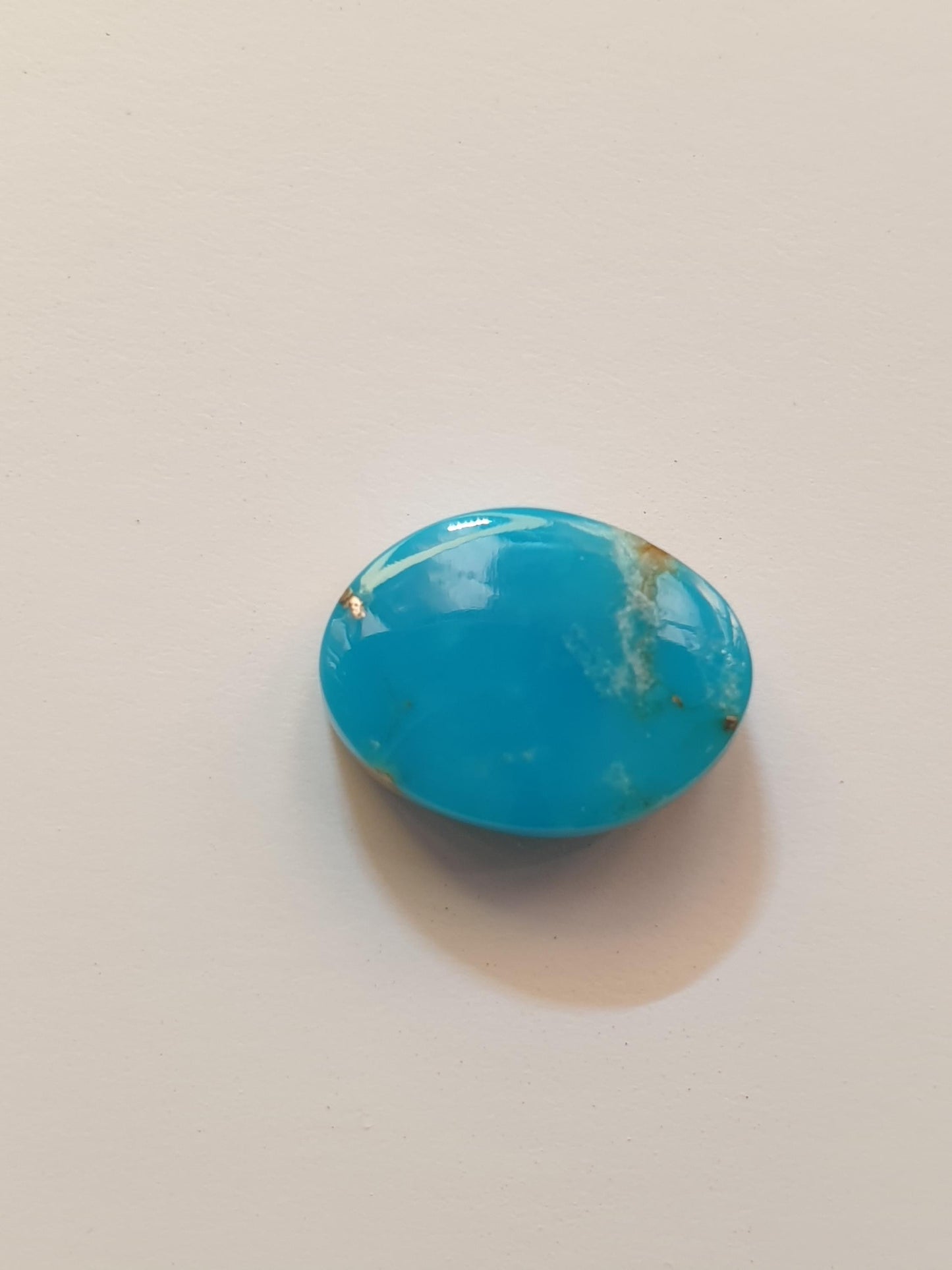 3ct Campitos turquoise cabochon (Stabilised)