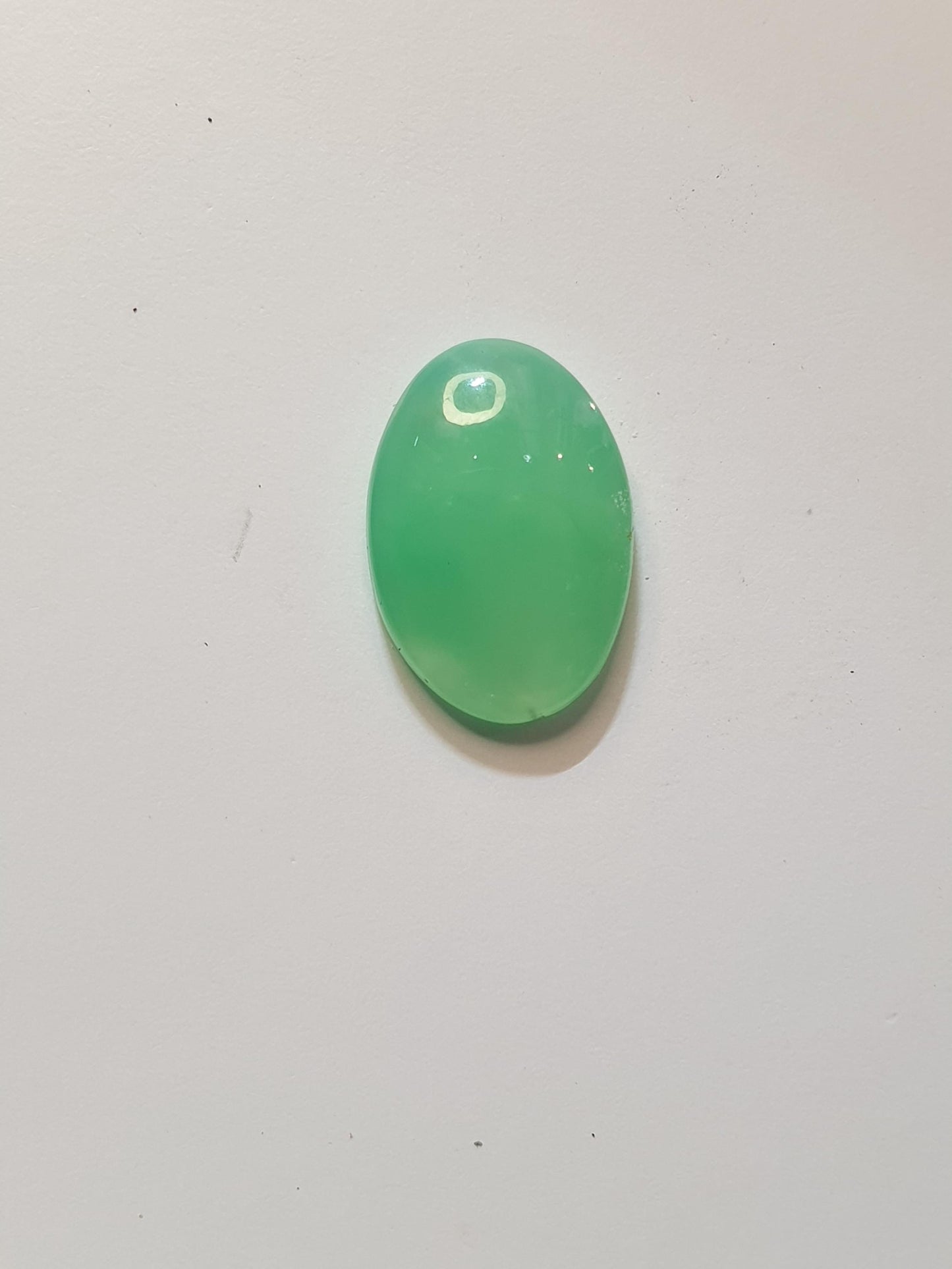 4ct Marlborough Chrysoprase cabochon