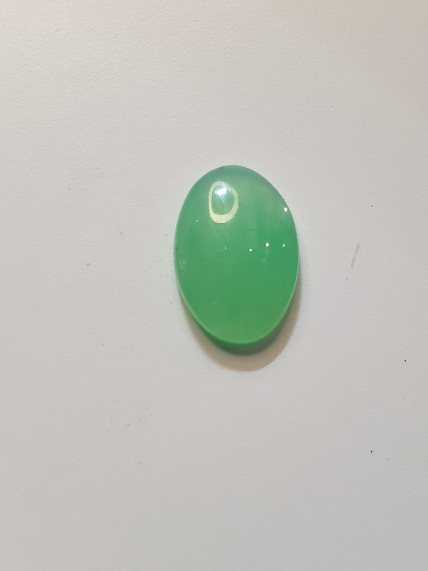 4ct Marlborough Chrysoprase cabochon