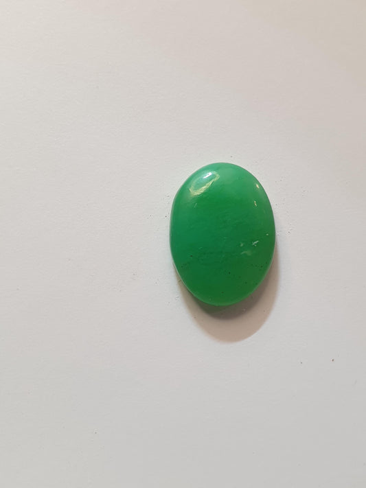 7ct Marlborough Chrysoprase cabochon