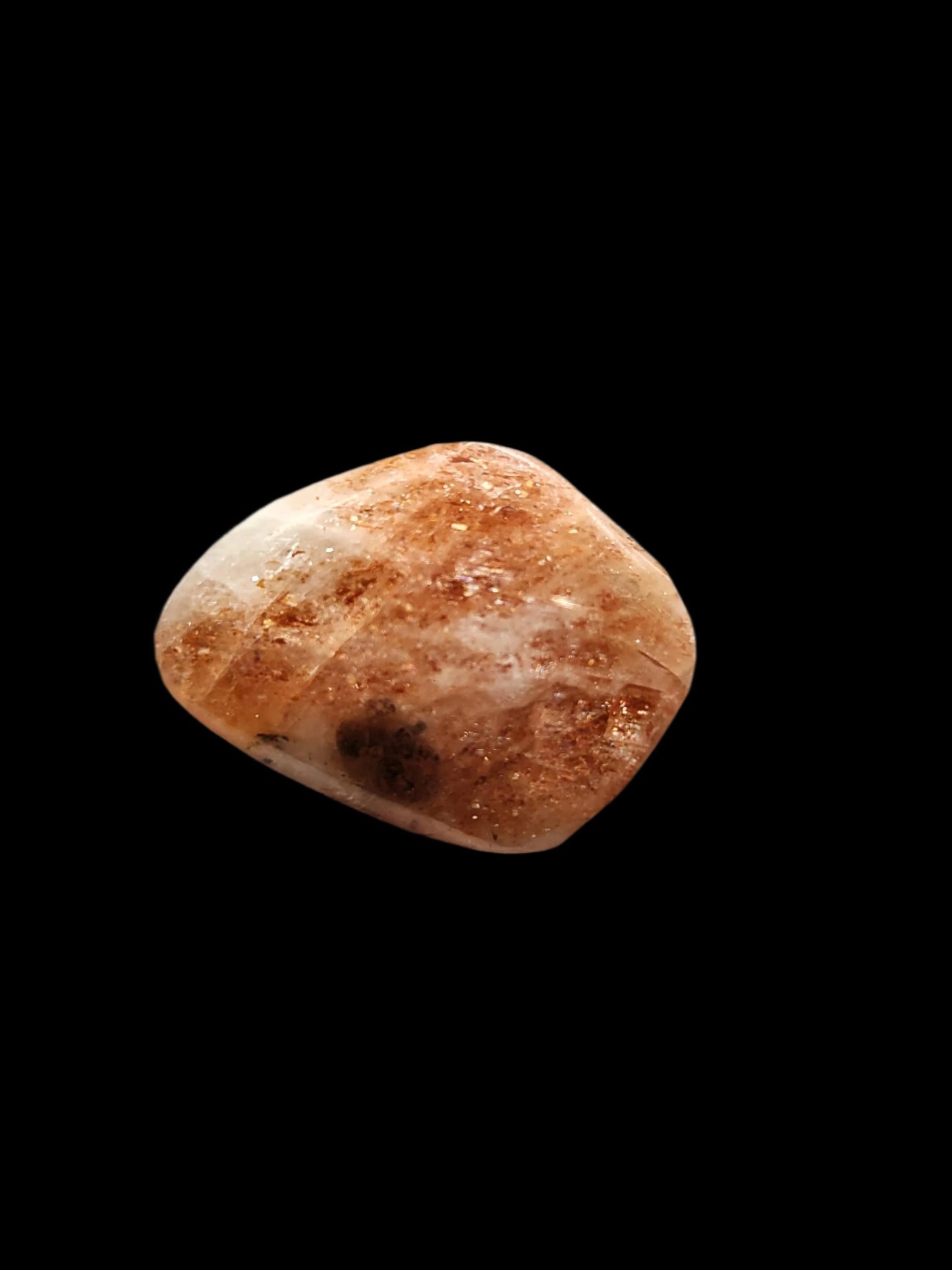 13ct Tanzanian sunstone cabochon (stabilised)