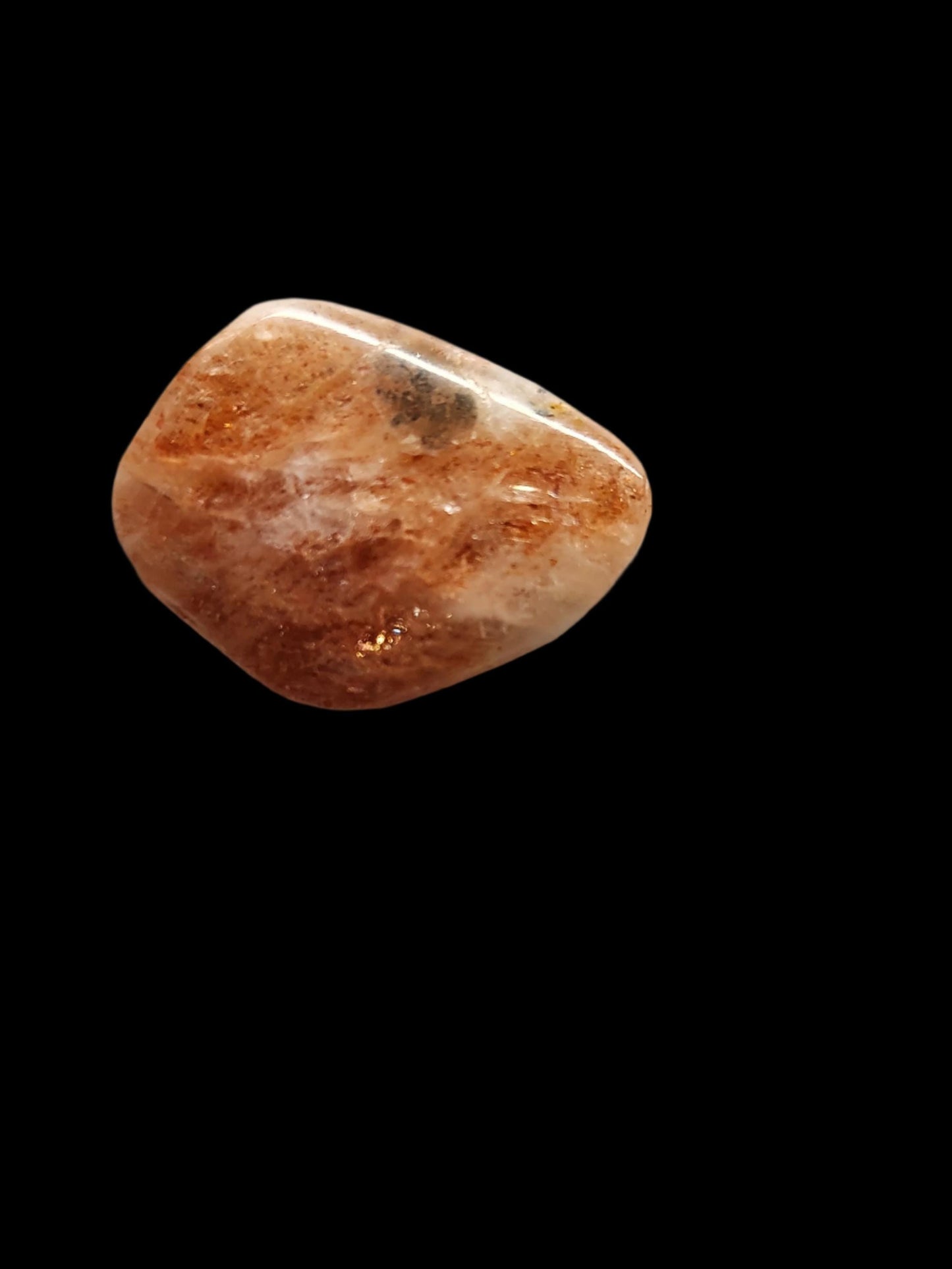 13ct Tanzanian sunstone cabochon (stabilised)