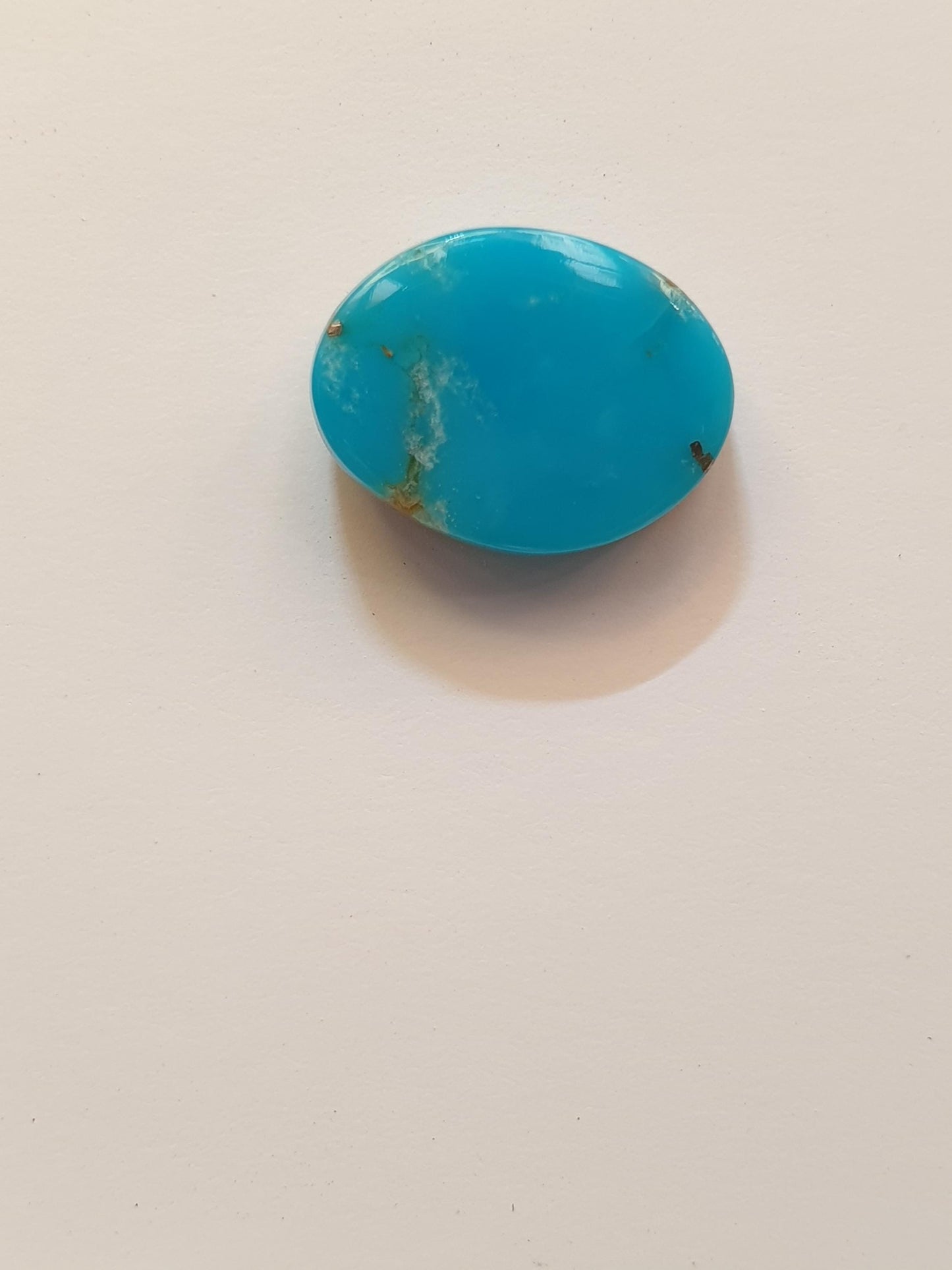3ct Campitos turquoise cabochon (Stabilised)