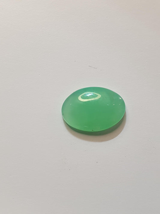 4ct Marlborough Chrysoprase cabochon