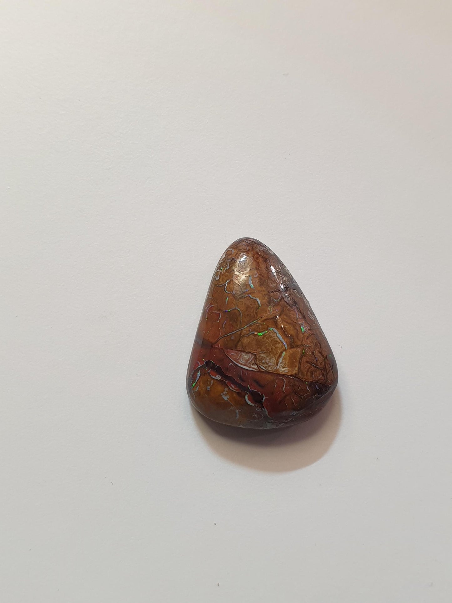 7ct Australian boulder opal matrix cabochon (Opalton)