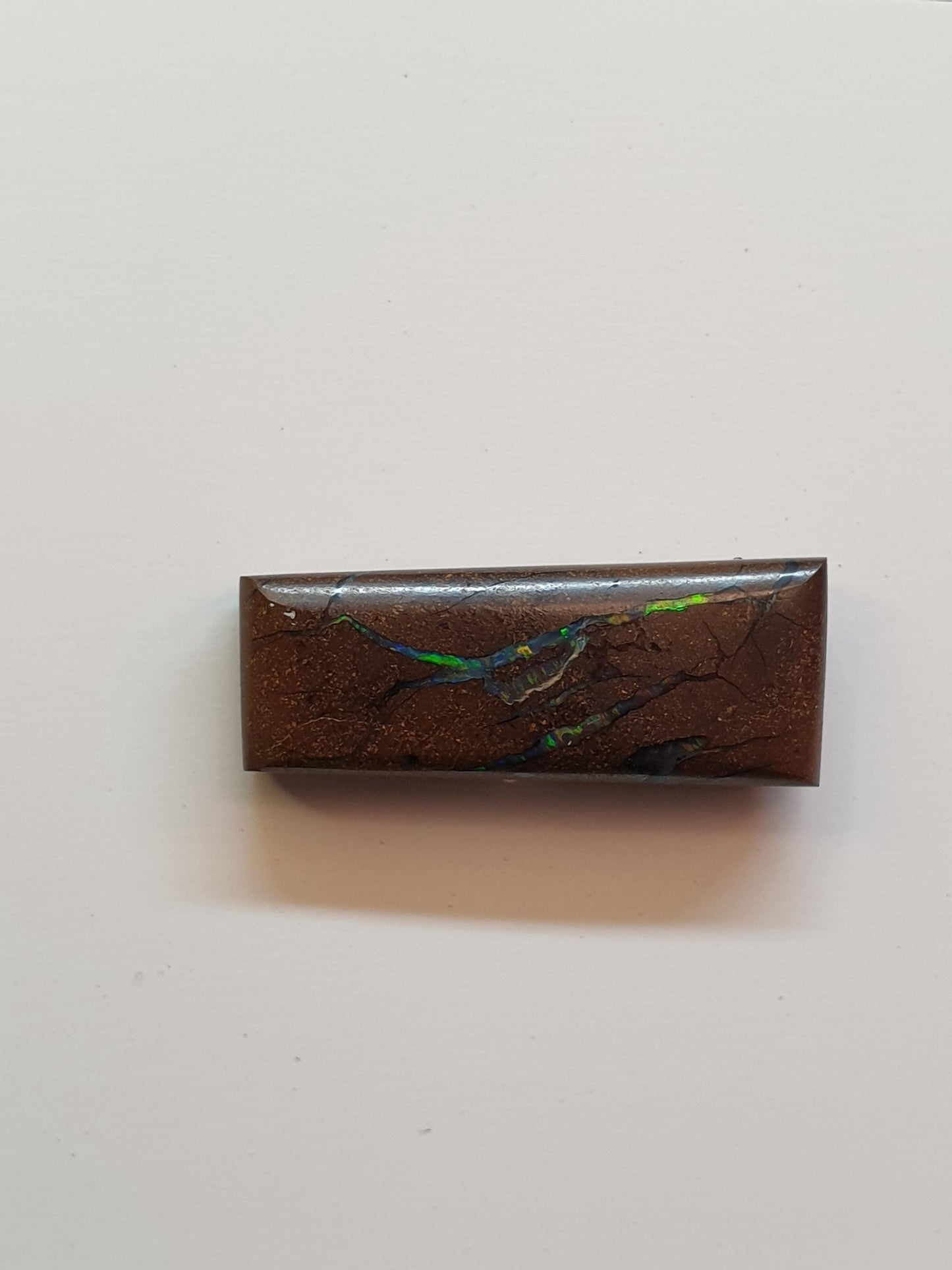 11ct Australian boulder opal matrix cabochon (Opalton)