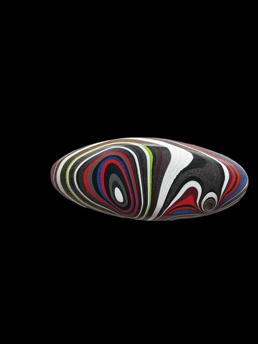 Fordite cabochon