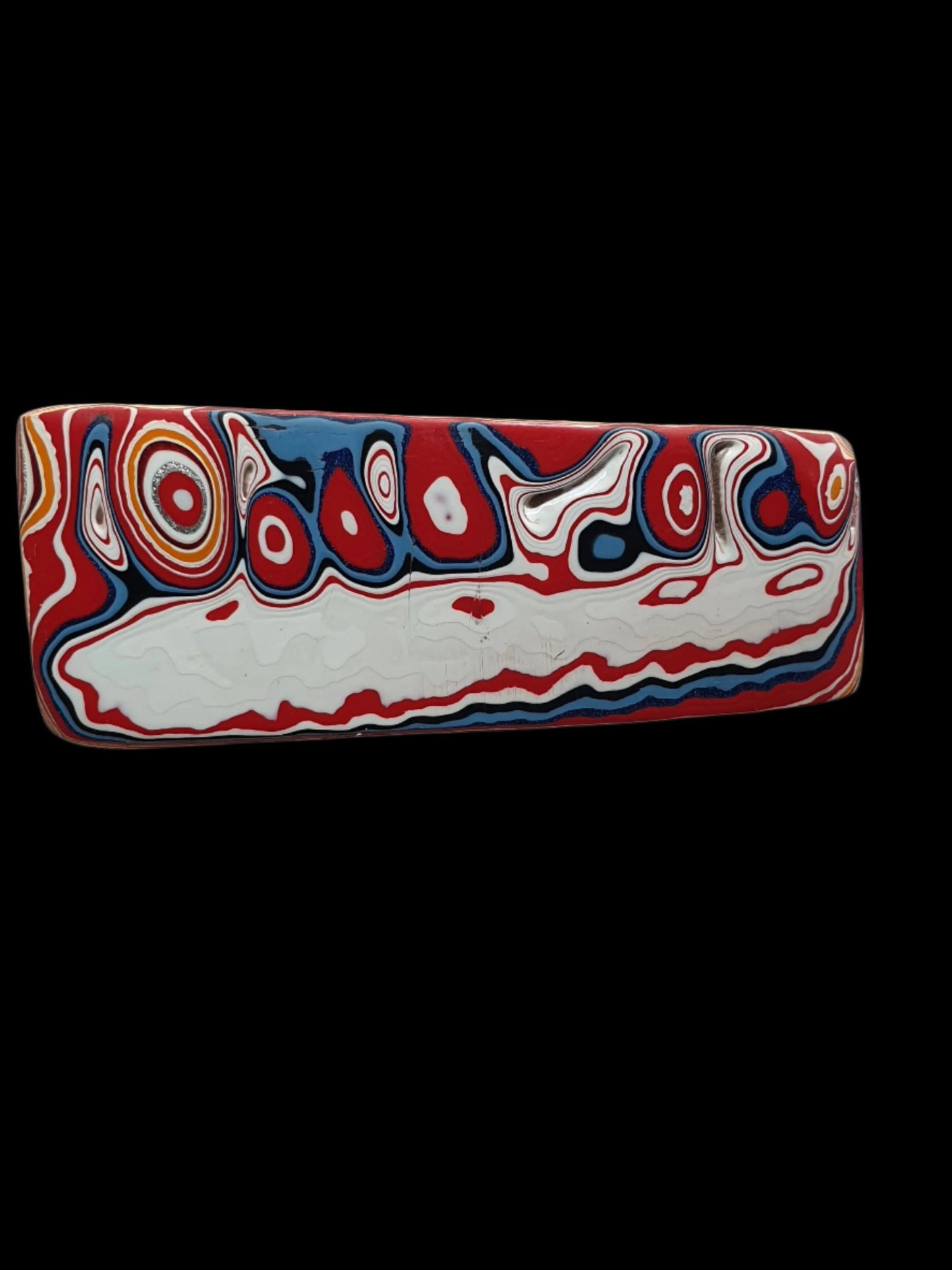 Kenworth fordite cabochon