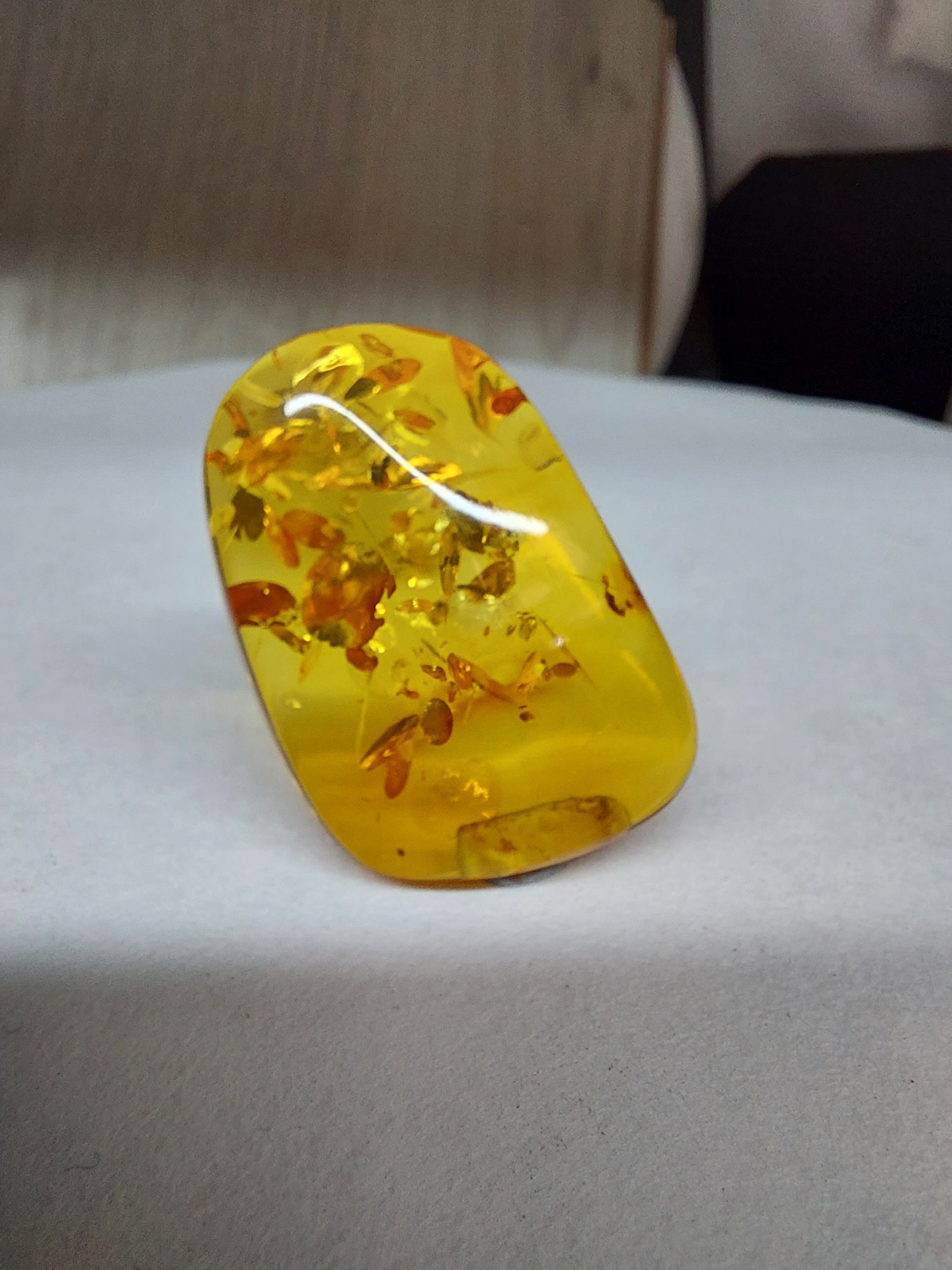 Amber Commission for Chris - Brighton Gemstones